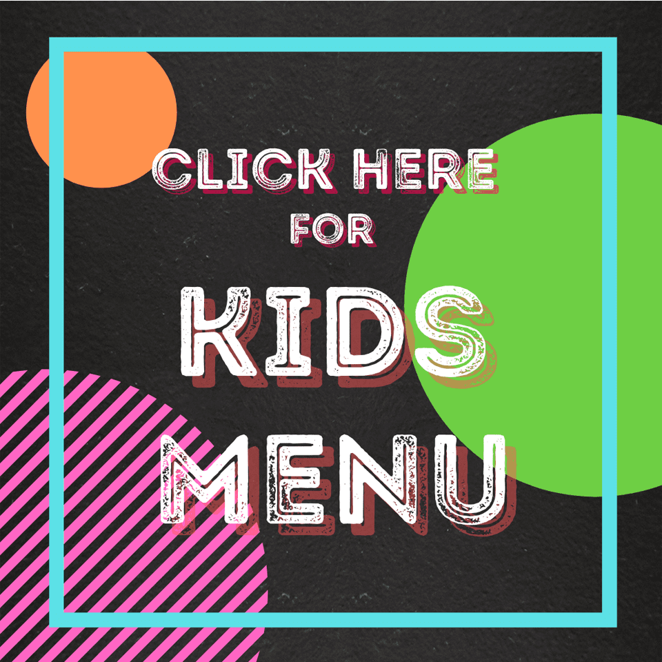 Kids Menu Coffee Garden Children Mellowes