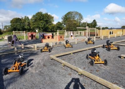 Go Karts Mario Kart fun for kids at Mellowes Adventure Centre Meath