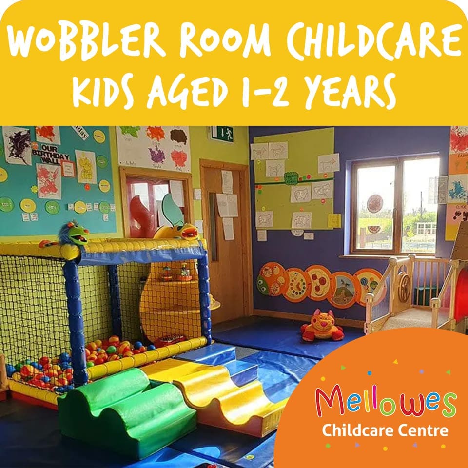 Mellowes Wobbler Room Childcare Playschool Kids aged 1 - 2 years yellow