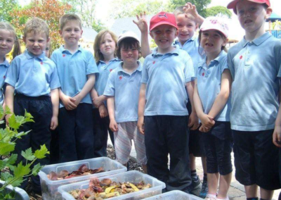 Children Garden Outside School Tours at Mellowes Adventure Centre Athboy