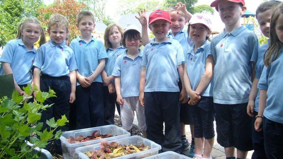 Children Garden Outside School Tours at Mellowes Adventure Centre Athboy