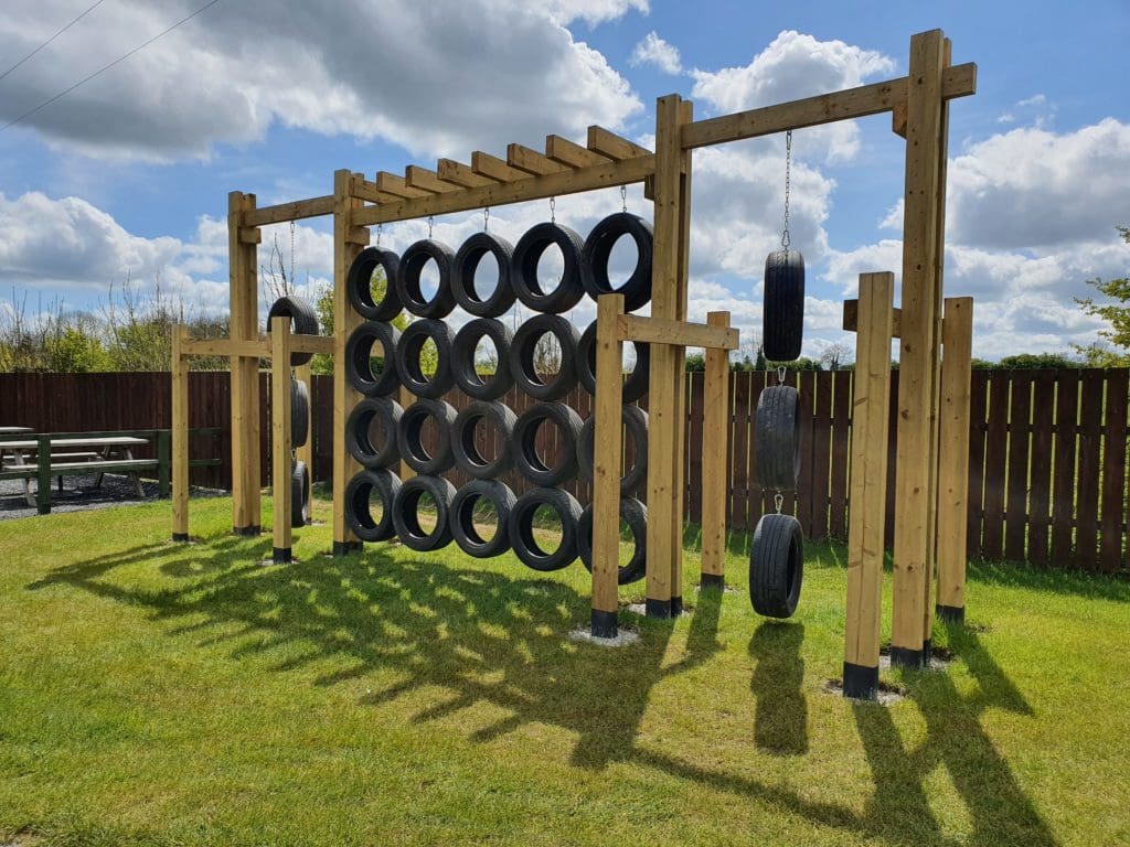 Assault and Obstacle courses for small kids Family days out at Mellowes Adventure Centre Meath Westmeath