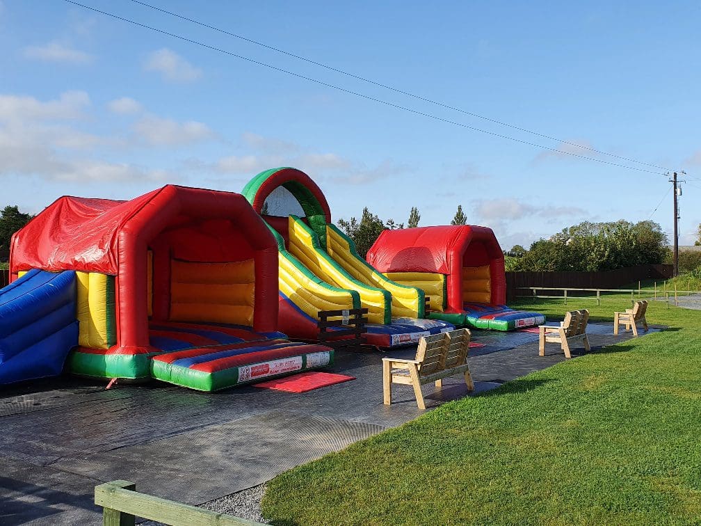 Bouncy castles Family days out at Mellowes Adventure Centre Meath Westmeath
