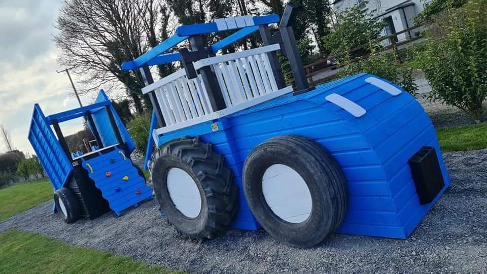 Tractor Playground Structure Fun for kids in Meath