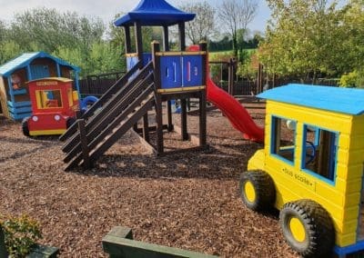 Toddler play area playground facilities for outdoor fun with kids at Mellowes Adventure Centre